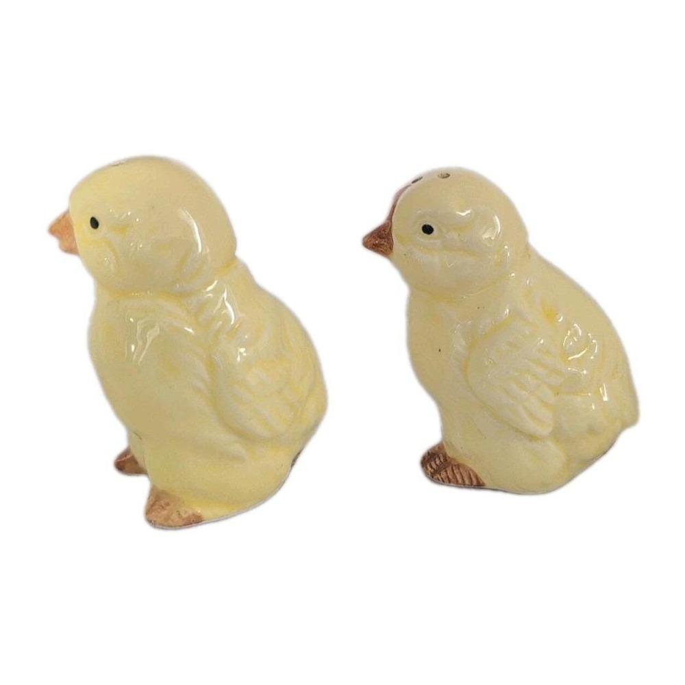 Vintage Takahashi Baby Chick Salt & Pepper Shaker Japan Farmhouse - Picture 2 of 5